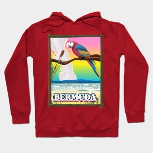 Bermuda travel poster. Hoodie